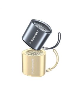 Compact Waterproof Mini Portable Speaker with Stereo Pairing & Hands-Free Calling