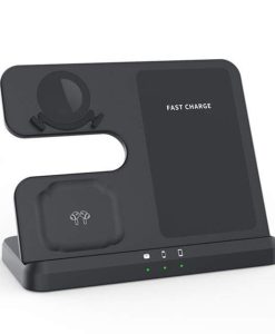 3-in-1 Wireless Charger Stand for Samsung S22, S21, S20, S10 Ultra; Note series; Galaxy Watch 5, 4; Active Buds 15W