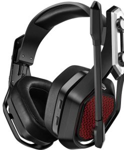 Wireless Gaming Headset with 3D Surround & Noise-Canceling Mic for PS5, PS4, PC & More