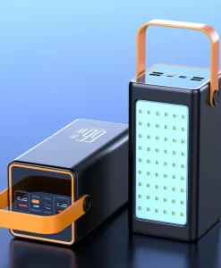 Ultra-Capacity 200000mAh Power Bank with 66W Fast Charge and LED Light