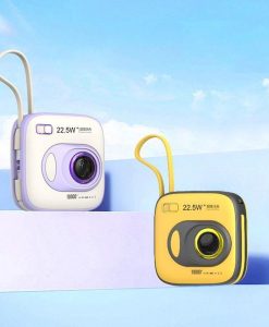 10,000mAh 22.5W Ultra-Fast Charging Power Bank with Digital Display & Dual LED