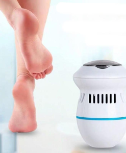 Rechargeable Electric Foot Grinder with Vacuum: USB, Dual-Speed, 6 Grinding Heads