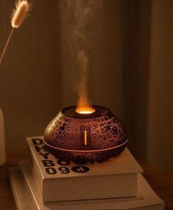Multifunctional Lava Flame Ultrasonic Humidifier and Aroma Diffuser