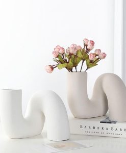 Contemporary Abstract Ceramic Vase