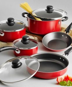 9-Piece Non-stick Cookware Set for Everyday Cooking