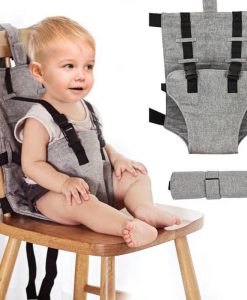 Portable Baby Safety Dining Chair Belt with Anti-Drop Protection