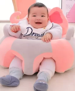 Plush Baby Support Seat: Comfortable Learning-to-Sit Chair