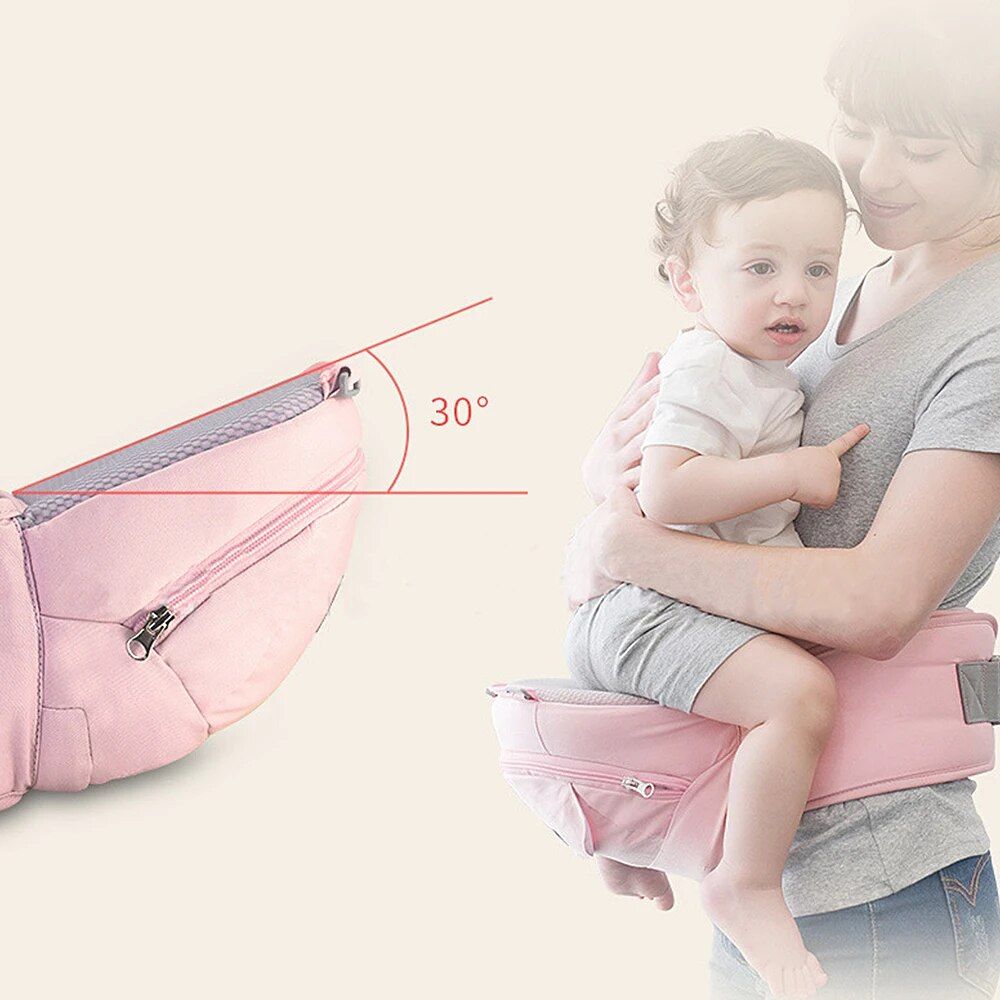 Versatile Baby Carrier Backpack with Hip Seat for Newborn to Toddler - Image 5