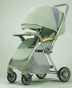 Bi-directional High Landscape Baby Stroller - Lightweight and Foldable