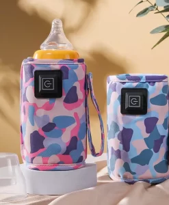 USB-Enabled Baby Bottle Warmer Bag: Travel & Stroller Insulated Thermal Pouch