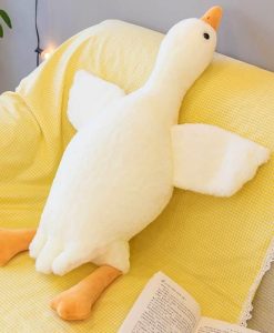 Cozy Duck Plush Pillow - Soft Cotton Stuffed Animal Cushion for Comfort & Decor