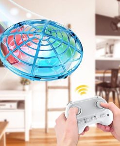 Mini RC UFO Drone With LED Light Gesture Sensing Quadcopter Anti-collision