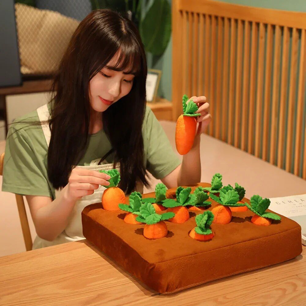 Simulation Children's Radish Plush Toys Early Education - Image 4