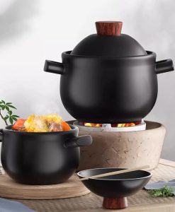 Ceramic Casserole Cooking Pot