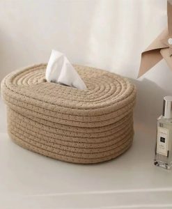 Creative Nordic Style Tissue Box: Elevate Your Living Space with Japanese Elegance