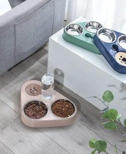 3 in 1 Pet Dog Feeder Bowl