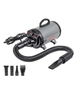 High-Efficiency 2000W Pet Hair Dryer with Adjustable Speed & Temperature Control