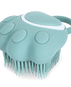 Multi-Purpose Silicone Pet Bath & Massage Brush for Dogs and Cats