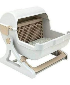 Luxury Semi-Automatic Cat Litter Box