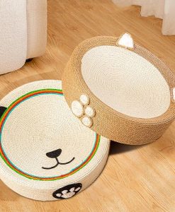 Deluxe Round Cat Scratching Pad