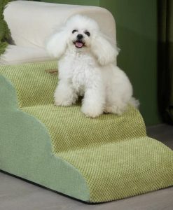 Universal Pet Stairs for Small Dogs and Cats - Non-Slip, Removable 2/3/4 Step Ladder