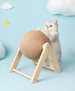 Ball Cat Scratcher Eco-Friendly Paws Grinder
