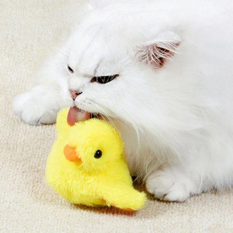Interactive Electric Duck Toy for Cats: Flapping, Rechargeable, Bite-Resistant - Image 6