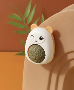 360° Rotating Catnip Toy Teeth Cleaning & Hairball Removal for Cats