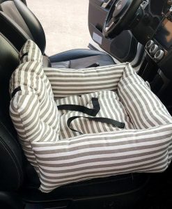 Luxury Pet Car Seat Pad with Safety Belt
