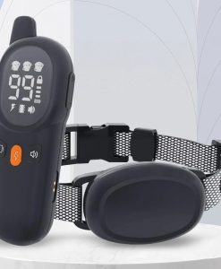 Rechargeable 800M Dog Training Collar with Sound, Vibration & Shock Features