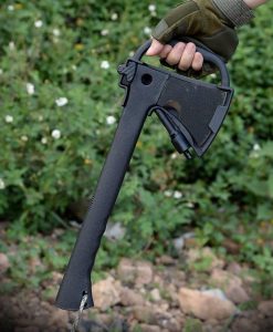 Multifunctional Stainless Steel Outdoor Axe with Lifesaving Whistle