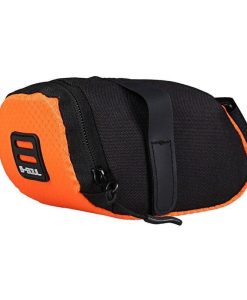 Compact High-Visibility Cycling Saddle Bag: Durable, Reflective, & Spacious