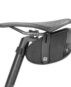 Waterproof Cycling Tail Bag with Reflective Strips and Expandable Capacity