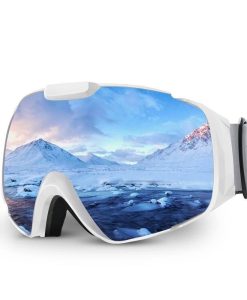 Multi-Purpose OTG Ski Goggles with Anti-Fog, UV Protection & Helmet Compatibility