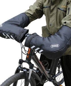 Reflective Winter Cycling Handle Gloves