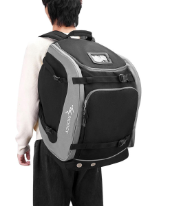 Ultimate 65L Ski Gear Backpack: Waterproof Oxford Ski Boot Bag with Helmet Pocket