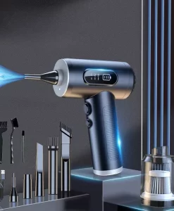 Wireless 3-in-1 Car Vacuum and Compressed Air Duster