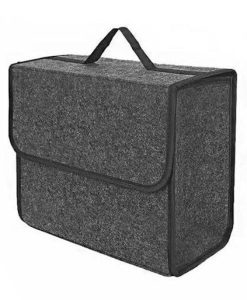 Large Capacity Portable Folding Car Trunk Organizer with Anti-Slip Compartments