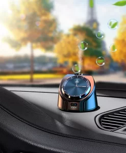 Wireless Car Aroma Nebulizer with Essential Oils and Watch
