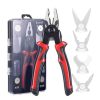 Multifunctional 5 in 1 Steel Wire Pliers
