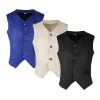 Men's Vintage Steampunk Jacquard Waistcoat Gothic Victorian Gentleman