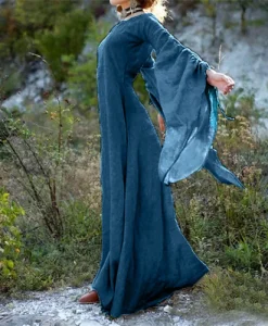 Autumn Vintage Victorian Classical Elegant Dress Medieval Renaissance