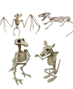 Halloween Animal Skeleton Bones, Horror Ornaments, Creepy Decoration