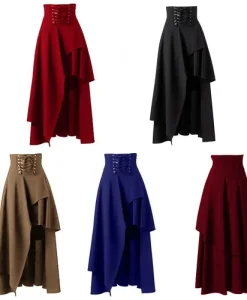 Women Medieval Renaissance Gothic Steampunk Cosplay Pirate Costumes