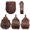 Men's Vintage Medieval Viking Belt Bag Money Pouch Bag Helloween
