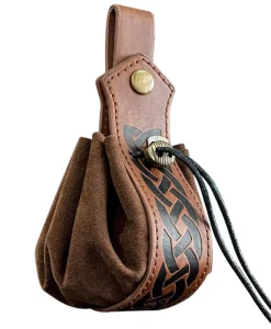 Medieval Renaissance Belt Bag Celtic Viking Coin Pouch Steampunk
