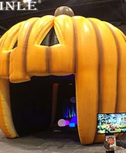 Devil Smile Inflatable Pumpkin Tent Artificial Pumpkins Arch Tunnel