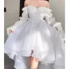 White Vestidos Sexy Strap Trailing Dresses Halloween Carnival Party