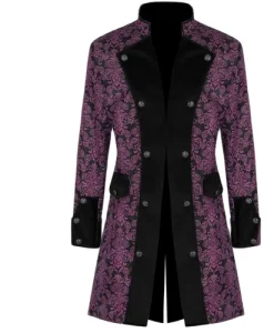 Men Renaissance Frock Gothic Cosplay Tailcoat Costumes Men's Steampunk