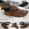 Cosplay Men's Medieval PU Leather Shoe Middle Ages Ankle Boots
